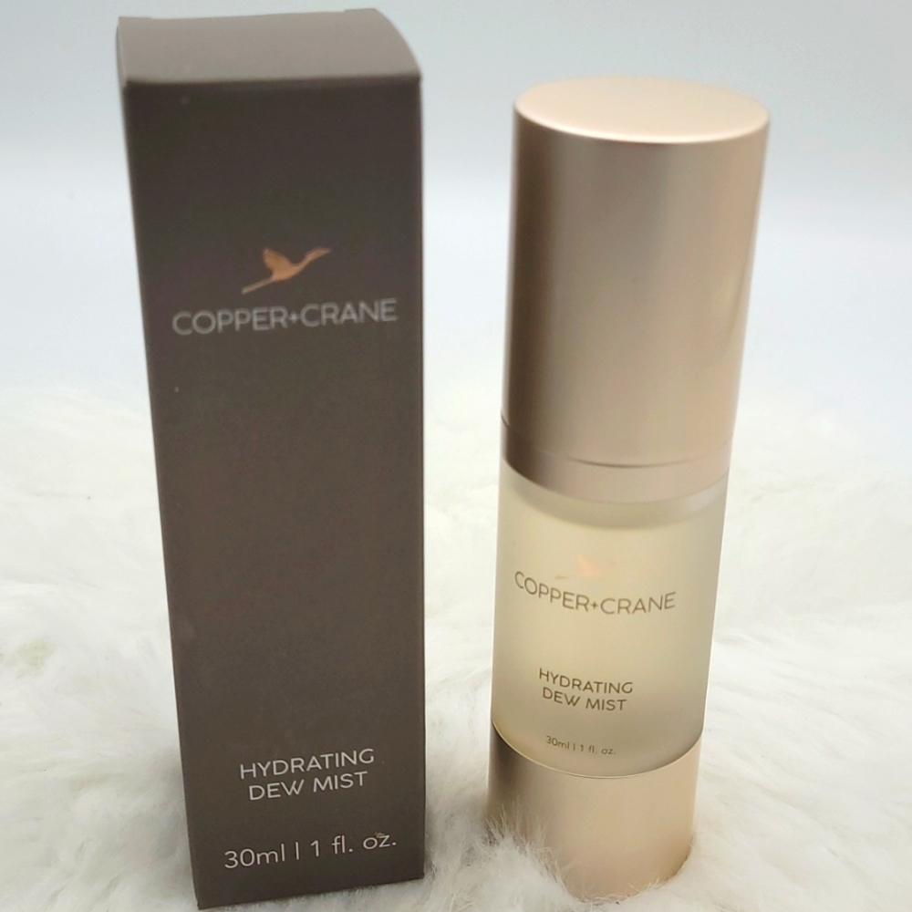 New Copper + Crane HYDRATING DEW MIST 30ml 1 fl. 1 oz face MIST